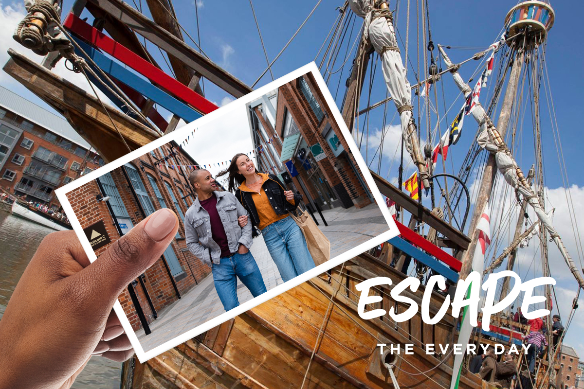 Escape the Everyday in Gloucester this summer - Photo features Gloucester Docks